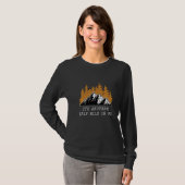 Es ist noch eine halbe Meile oder so Hiker Premium T-Shirt (Vorne ganz)