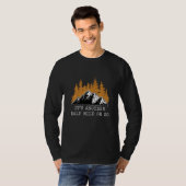 Es ist noch eine halbe Meile oder so Hiker Premium T-Shirt (Vorne ganz)