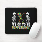 Es ist normal, dass Skelettautismus anders abspiel Mousepad (Mit Mouse)