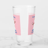 Es ist NOw Mystery Detective Snowman Pink Glas (Links)