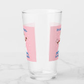 Es ist NOw Mystery Detective Snowman Pink Glas (Rechts)