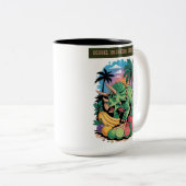 Es ist nur das Frühstück Zweifarbige Tasse (VorderseiteRechts)