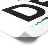 Es ist nur ein Deaf-Poster Poster (Ecke)