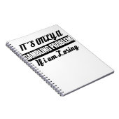 Es ist nur ein Glücksspielproblem, wenn ich verlie Notizblock (Rechte Seite)