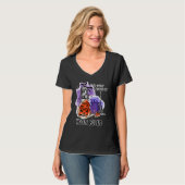 Es ist nur ein Haufen Hocus Pocus Niedlich Cat Hal T-Shirt (Vorderseite Vollansicht)