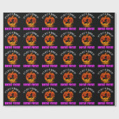 Es ist nur ein Haufen Hocus Pocus Pumpkin Hallowee Geschenkpapier (Flach)