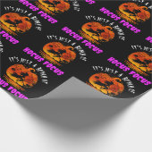 Es ist nur ein Haufen Hocus Pocus Pumpkin Hallowee Geschenkpapier (Ecke)