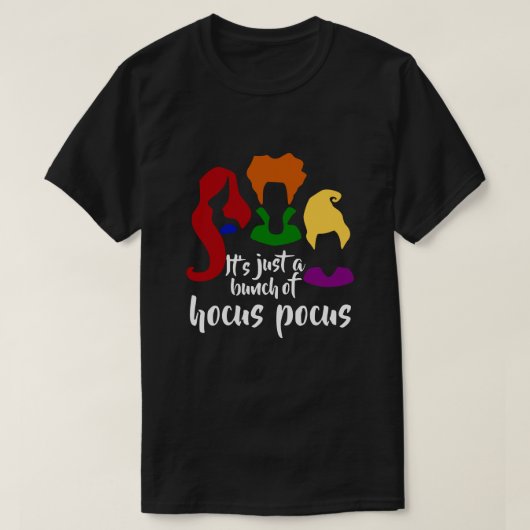 Es ist nur ein Haufen Hocus Pocus Shirt Halloween (Design vorne)