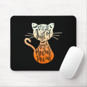 Es ist nur ein Haufen Hocuss Pokus Halloween Cat L Mousepad (Mit Mouse)