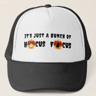 Es ist nur ein Haufen Hokuspokus Kürbis Halloween Truckerkappe