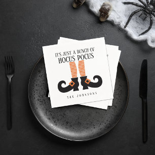 Es ist nur ein Haufen Hokuspokus-Papier Serviette