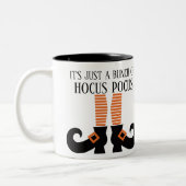 Es ist nur ein Haufen Hokuspokus Zweifarbige Tasse (Links)