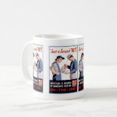 Es ist nur ein Scratch - aber! Kaffeetasse (Vorderseite Links)