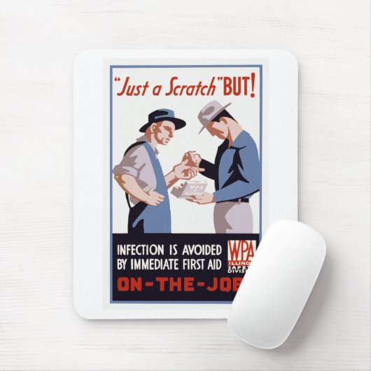 Es ist nur ein Scratch - aber! Mousepad (Mit Mouse)