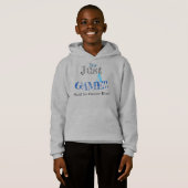 Es ist nur ein Spiel! Gamer Bekleidung Hoodie (Vorne ganz)