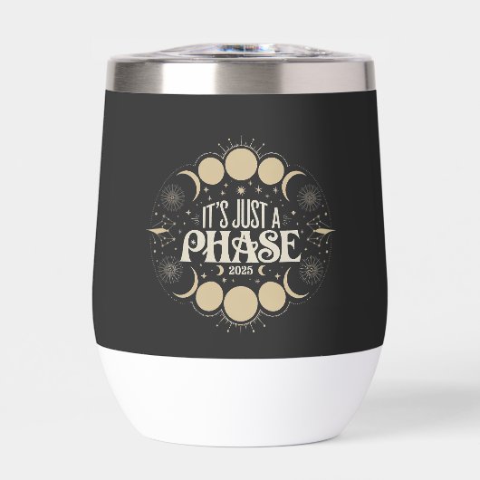 Es ist nur eine Phase Solar Eclipse 2025 Mondmond (Vorderseite)