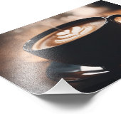 Es ist nur eine Tasse Kaffee ! Fotodruck (Ecke)