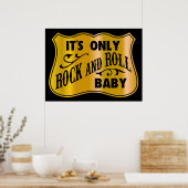 Es ist nur Rock and Roll Baby Poster (Küche)