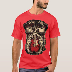 Es ist nur Rock 'n' Roll, aber ich mag es Retro-Vi T-Shirt