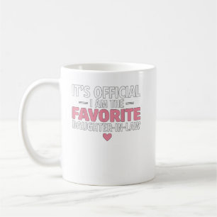 Es ist offiziell, dass ich die Lieblingsschwester  Kaffeetasse