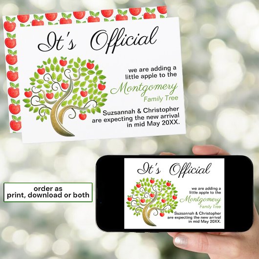 Es ist Offiziell, dass wir eine Vorlage für den Ap