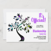 Es ist Offiziell, dass wir Lila von "Flower Tree" Ankündigung (Vorderseite)