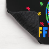 Es ist OK, anders zu sein - Bowling Lover Autismus Mousepad (Ecke)