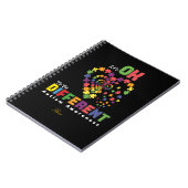 Es ist OK, anders zu sein — Neurodiversi feiern Notizblock (Linke Seite)