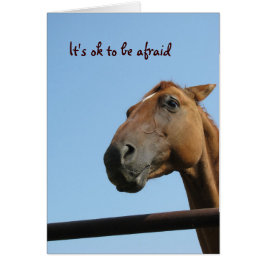 Es ist ok, Angst zu haben