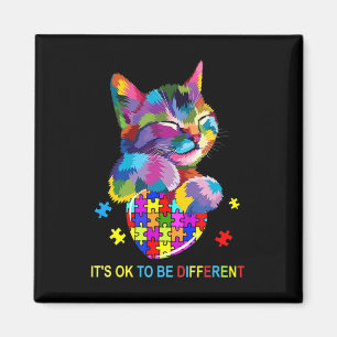 Es ist ok, ein anderer Katzenautismus-Liebhaber zu Magnet