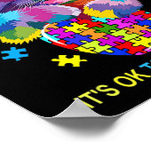 Es ist ok, ein anderer Katzenautismus-Liebhaber zu Poster (Ecke)