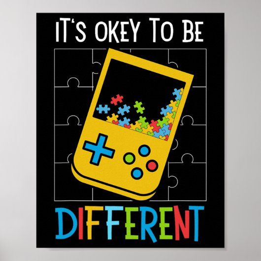 Es ist OK, ein anderer Videospielcontroller Auti z Poster (Vorne)