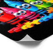 Es ist ok, ein anderes Bewusstsein für Autismus zu Poster (Ecke)