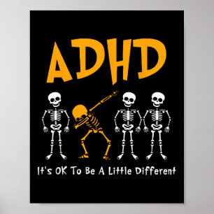 Es ist ok, ein bisschen anders zu sein, als die Aw Poster
