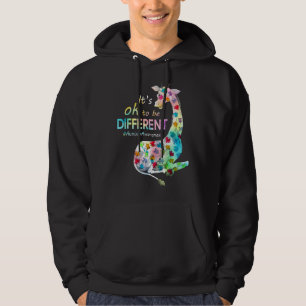 Es ist ok, eine andere Autismus-Bewusstsein Niedli Hoodie