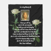 Es ist Ok Memorial Fleecedecke (Vorderseite)