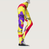 Es ist OK! Mermaid Eclipse Art von Venus Leone Leg Leggings (Rechts)