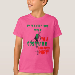 es ist ok nicht tragen Kostüm zum Halloween-Party T-Shirt