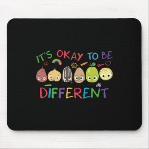 Es ist OK, um eine andere Motivierend Autismus Awa Mousepad