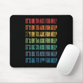 Es ist ok, um Hilfe Fragen 1 Mousepad (Mit Mouse)