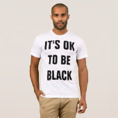 ES IST OK, WEISS ZU SEIN T-Shirt (Vorne ganz)