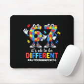 Es ist okay, anders zu sein 67 Sechs Sieben Puzzle Mousepad (Mit Mouse)