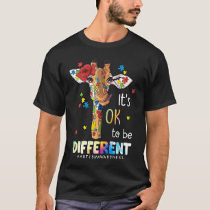 Es ist okay, anders zu sein Autismus-Bewusstsein A T-Shirt