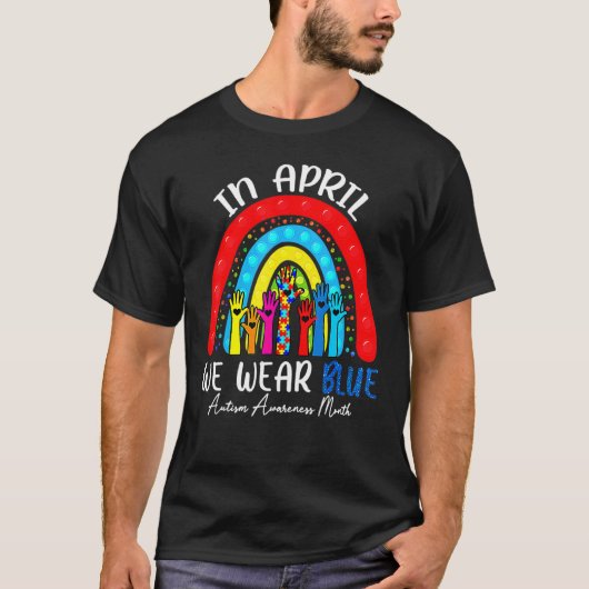 Es ist okay, anders zu sein Autismus-Bewusstsein F T-Shirt (Vorderseite)