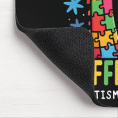 Es ist okay, anders zu sein, Autismus-Bewusstsein, Mousepad (Ecke)