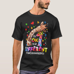 Es ist okay, anders zu sein Autismus-Bewusstsein S T-Shirt