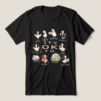 Es ist okay, anders zu sein Autismus Gans , Neurod Tri-Blend Shirt