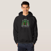 Es ist okay, anders zu sein Knochenmarkspender-Bew Hoodie (Vorne ganz)