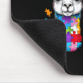 Es ist okay, anders zu sein Lama Autism Awareness Mousepad (Ecke)