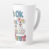 Es ist okay, anders zu sein milchtasse (Rechte Ecke)